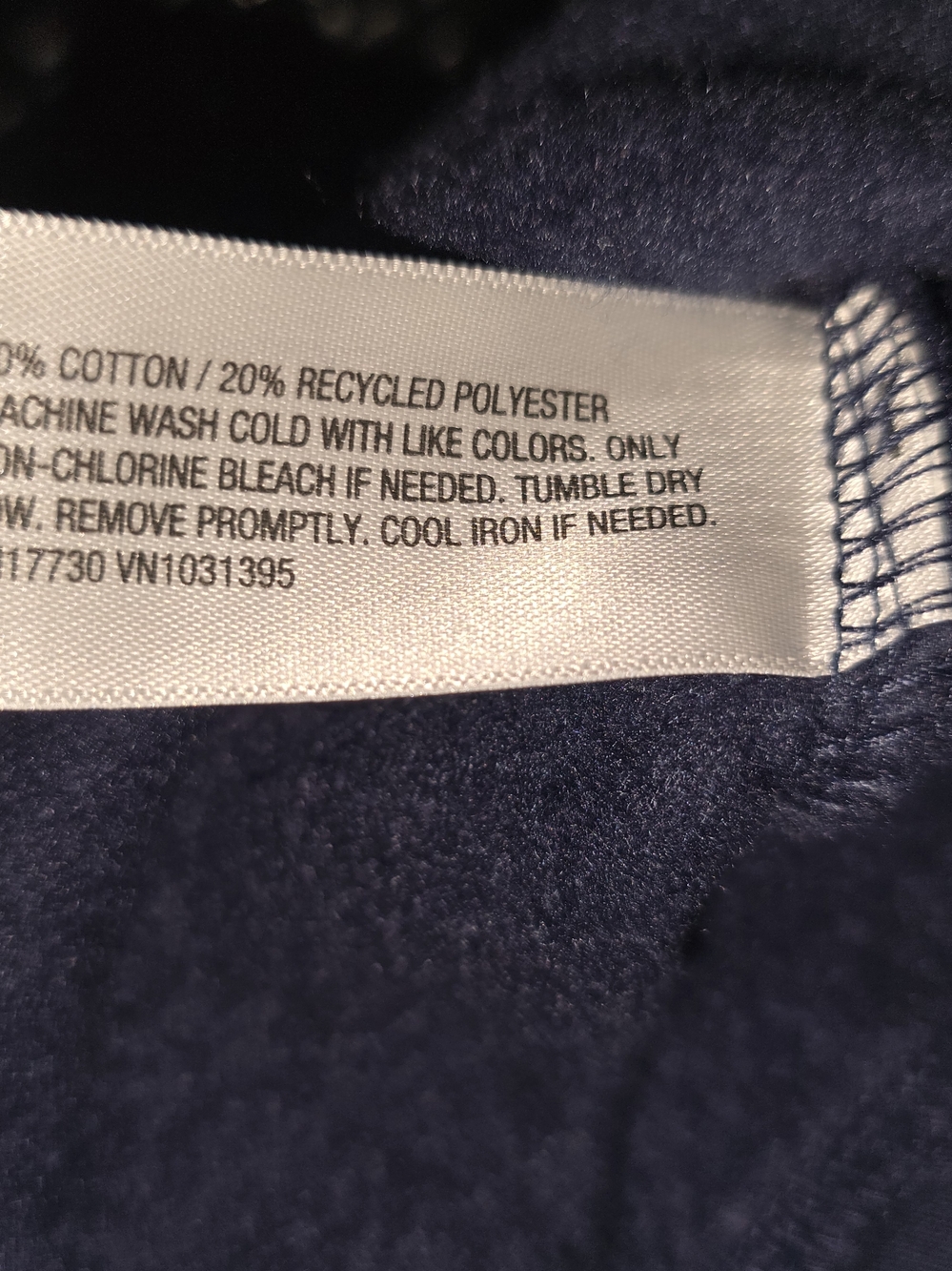 Navy Wide-Leg Drawstring Pants - Picture 4 of 4